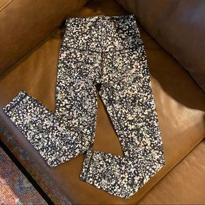 lululemon x barre3 Floral Spritz Tights 25”